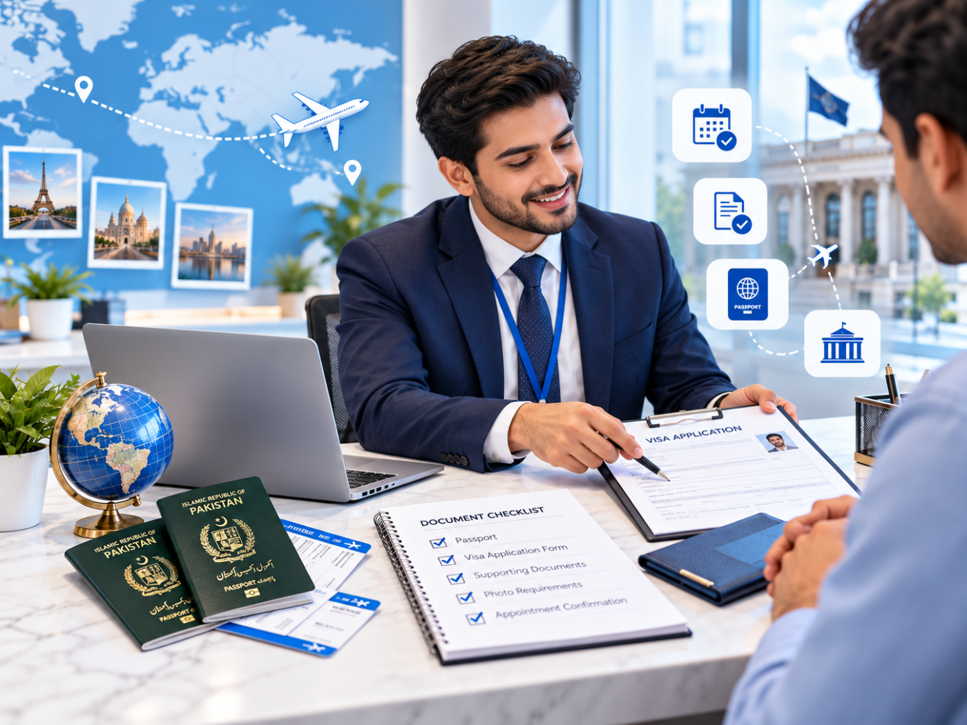 Visa and passport assistance